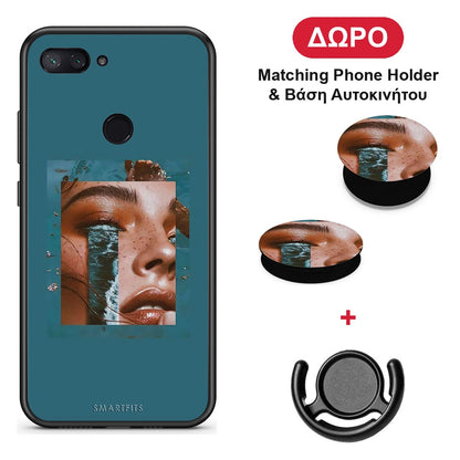 Cry An Ocean - Xiaomi Mi 8 Lite θήκη + Δώρο Phone Holder & Βάση Αυτοκινήτου