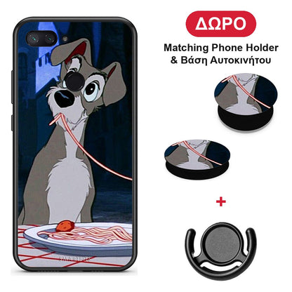 Lady And Tramp 1 - Xiaomi Mi 8 Lite θήκη + Δώρο Phone Holder & Βάση Αυτοκινήτου