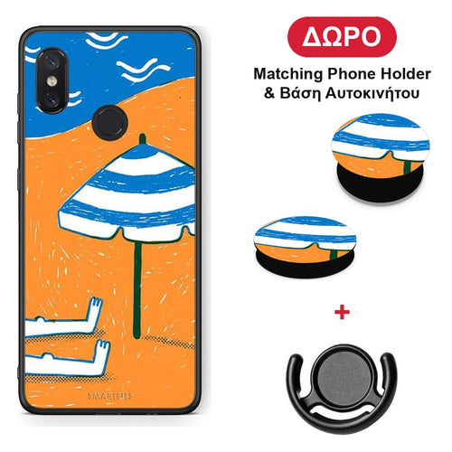 Summering - Xiaomi Mi 8 θήκη + Δώρο Phone Holder & Βάση Αυτοκινήτου