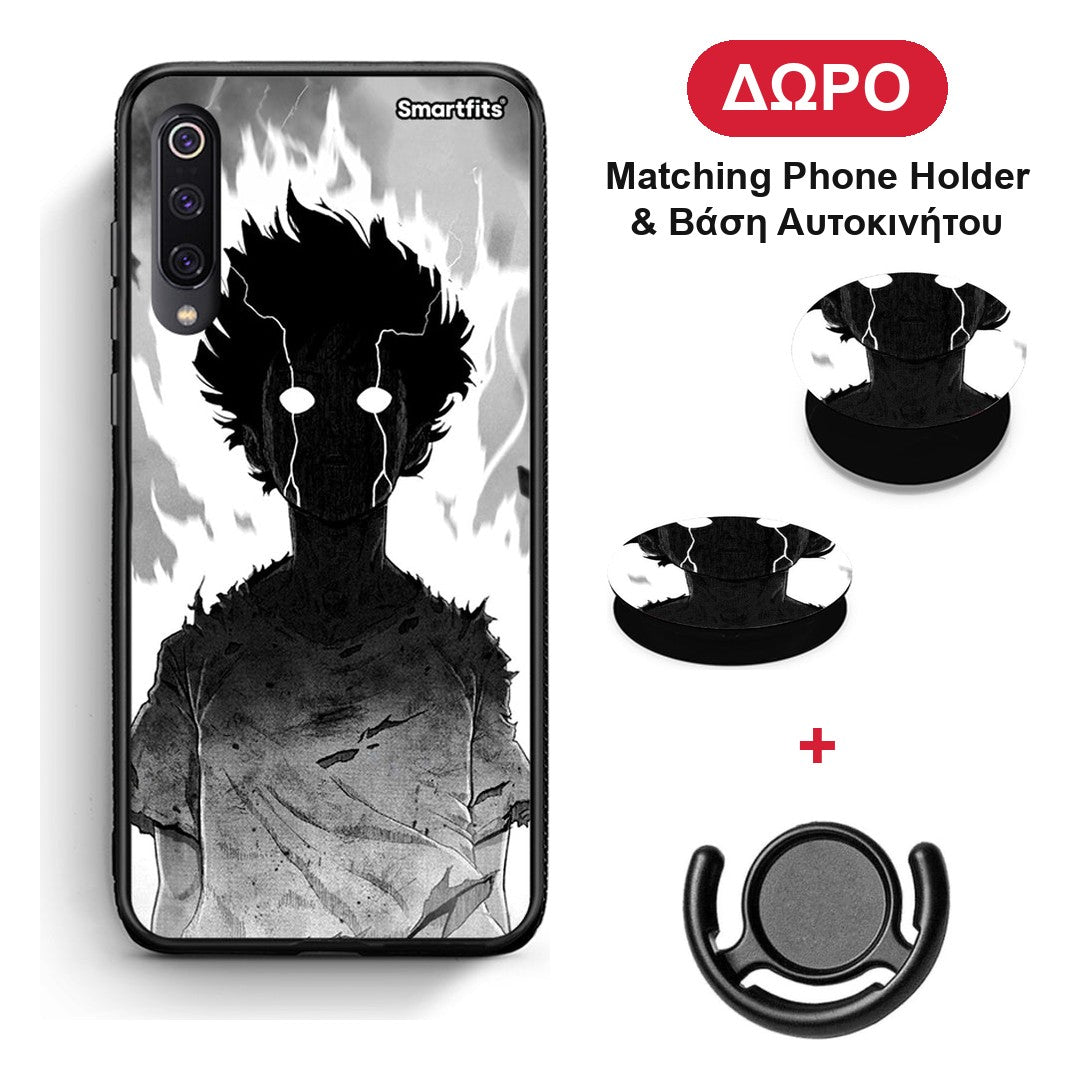 Anime Boy - Xiaomi Mi 9 θήκη + Δώρο Phone Holder & Βάση Αυτοκινήτου