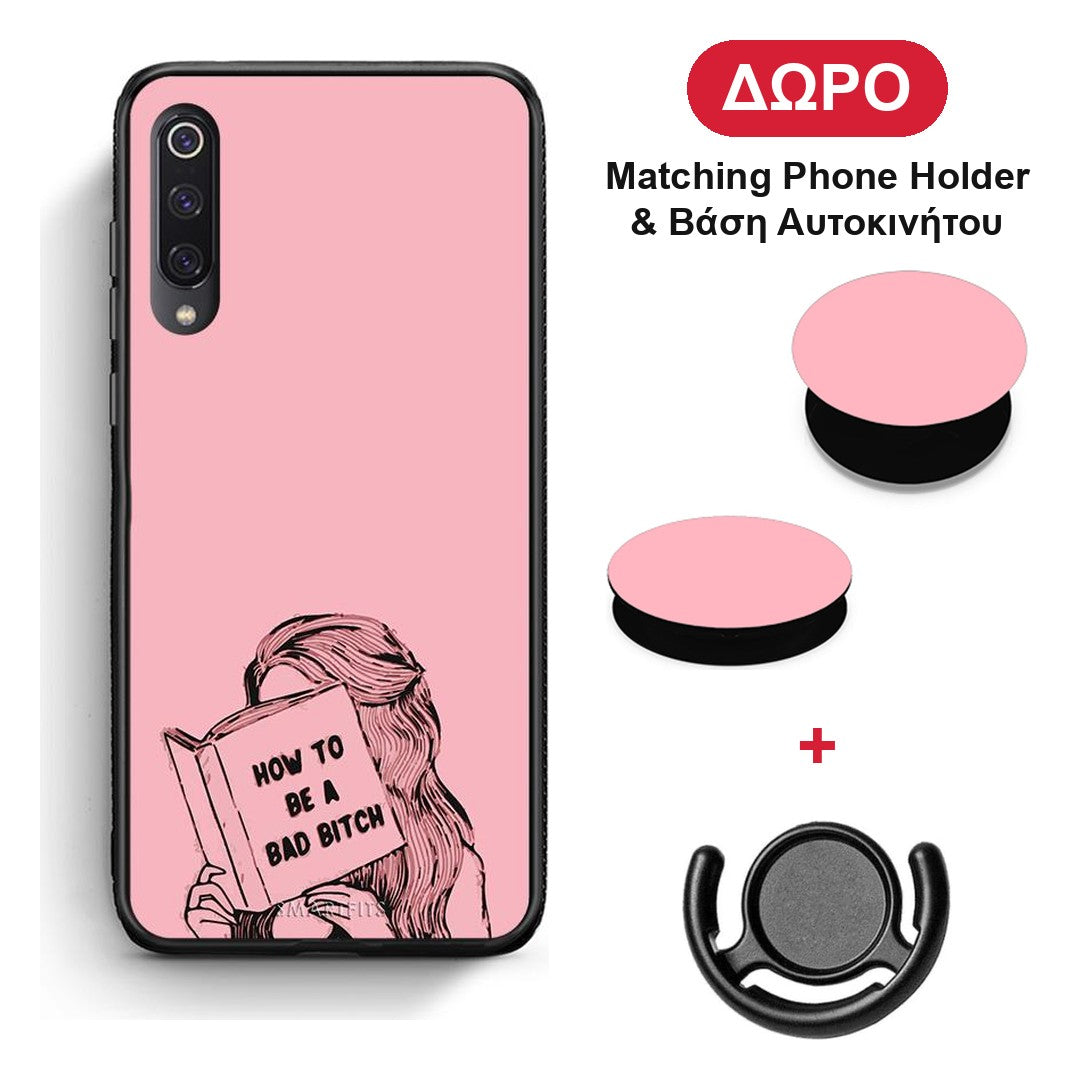 Bad Bitch - Xiaomi Mi 9 θήκη + Δώρο Phone Holder & Βάση Αυτοκινήτου
