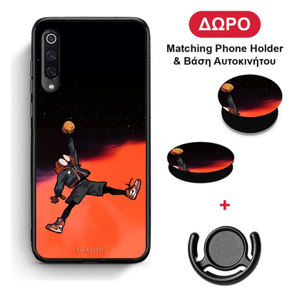 Basketball Hero - Xiaomi Mi 9 θήκη + Δώρο Phone Holder & Βάση Αυτοκινήτου