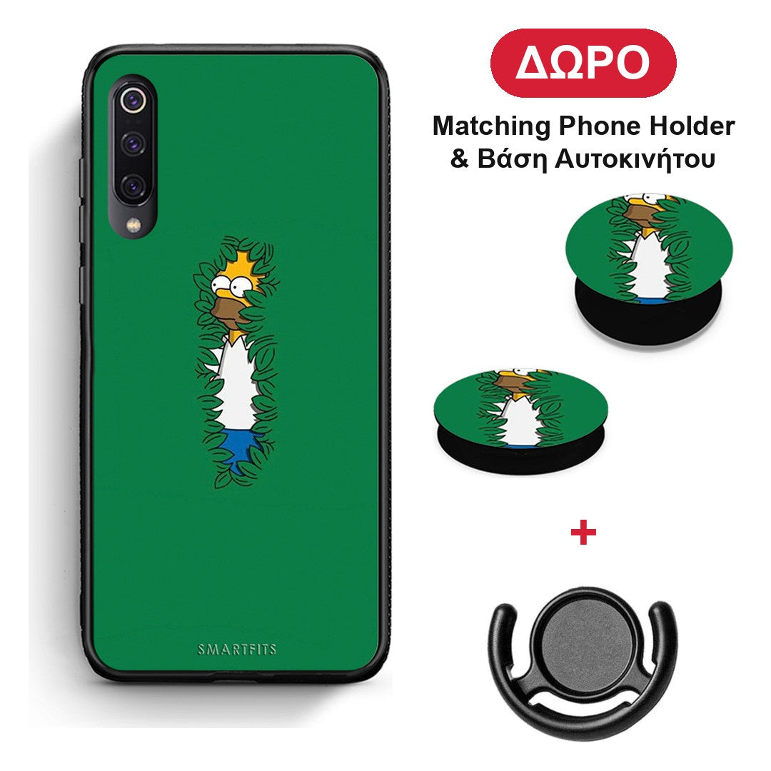 Bush Man - Xiaomi Mi 9 θήκη + Δώρο Phone Holder & Βάση Αυτοκινήτου