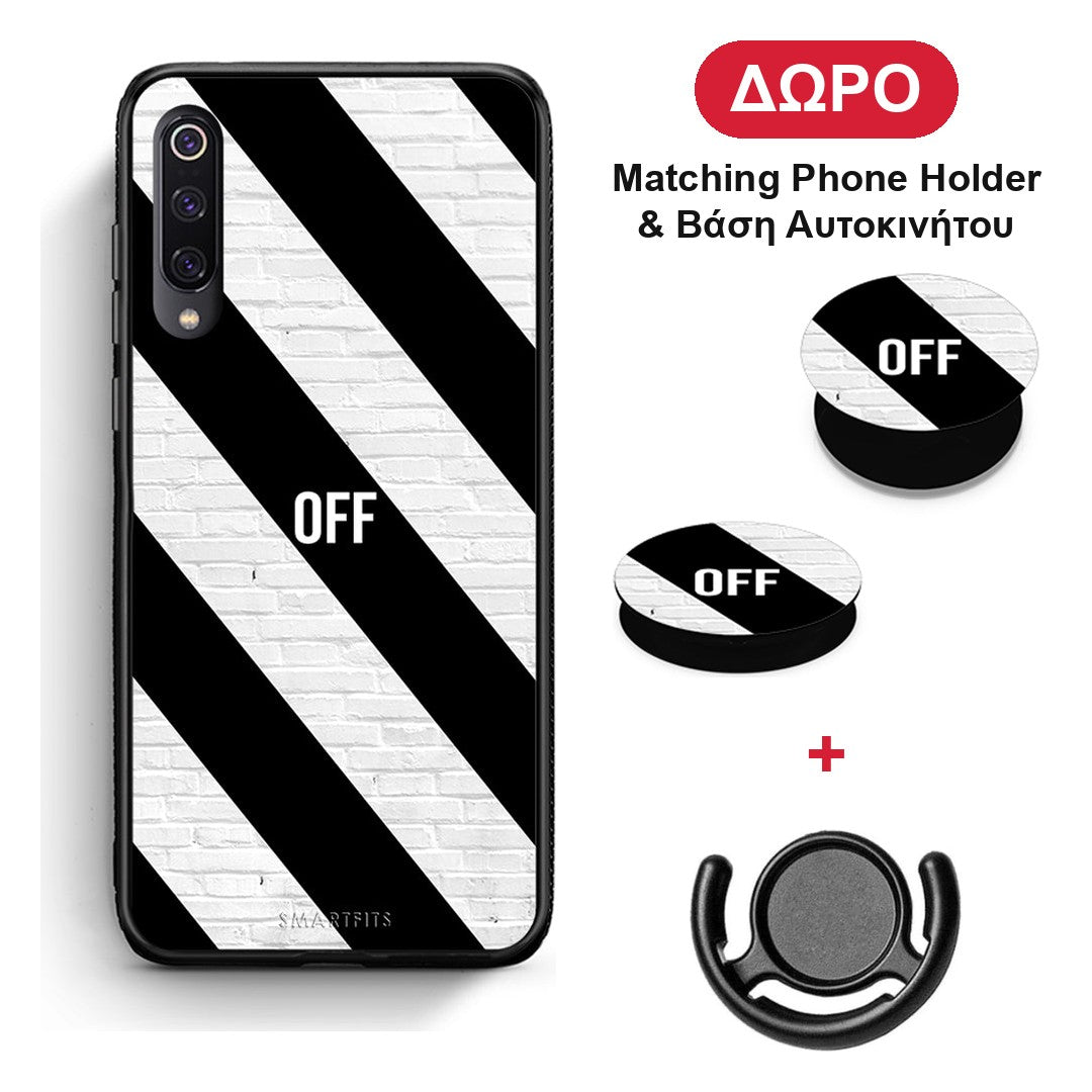 Get Off - Xiaomi Mi 9 θήκη + Δώρο Phone Holder & Βάση Αυτοκινήτου