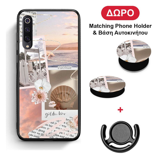 Golden Hour - Xiaomi Mi 9 θήκη + Δώρο Phone Holder & Βάση Αυτοκινήτου