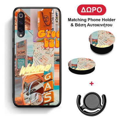 Groovy Babe - Xiaomi Mi 9 θήκη + Δώρο Phone Holder & Βάση Αυτοκινήτου
