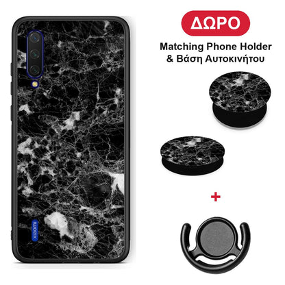 Marble Male - Xiaomi Mi 9 Lite θήκη + Δώρο Phone Holder & Βάση Αυτοκινήτου