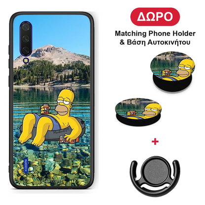 Summer Happiness - Xiaomi Mi 9 Lite θήκη + Δώρο Phone Holder & Βάση Αυτοκινήτου