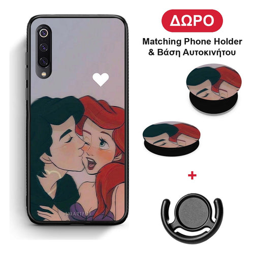 Mermaid Couple - Xiaomi Mi 9 θήκη + Δώρο Phone Holder & Βάση Αυτοκινήτου