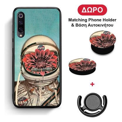 Nasa Bloom - Xiaomi Mi 9 θήκη + Δώρο Phone Holder & Βάση Αυτοκινήτου