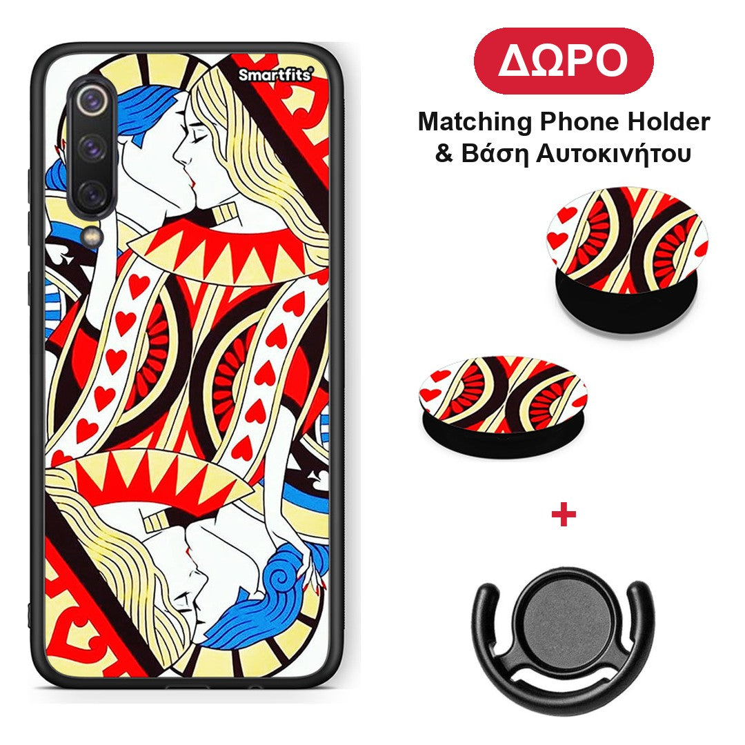 Card Love - Xiaomi Mi 9 SE θήκη + Δώρο Phone Holder & Βάση Αυτοκινήτου