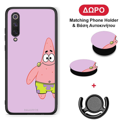 Friends Patrick - Xiaomi Mi 9 SE θήκη + Δώρο Phone Holder & Βάση Αυτοκινήτου