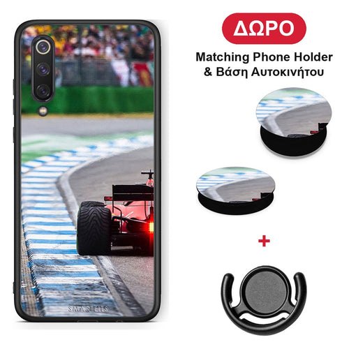 Racing Vibes - Xiaomi Mi 9 SE θήκη + Δώρο Phone Holder & Βάση Αυτοκινήτου