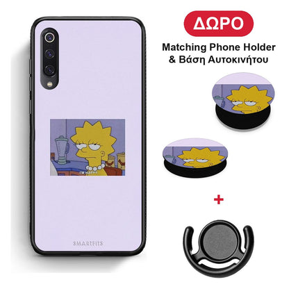 So Happy - Xiaomi Mi 9 θήκη + Δώρο Phone Holder & Βάση Αυτοκινήτου