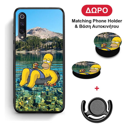Summer Happiness - Xiaomi Mi 9 θήκη + Δώρο Phone Holder & Βάση Αυτοκινήτου