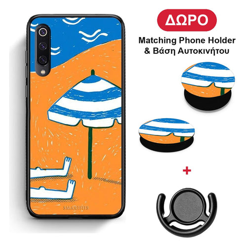 Summering - Xiaomi Mi 9 θήκη + Δώρο Phone Holder & Βάση Αυτοκινήτου