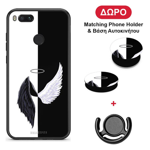 Angels Demons - Xiaomi Mi A1 θήκη + Δώρο Phone Holder & Βάση Αυτοκινήτου