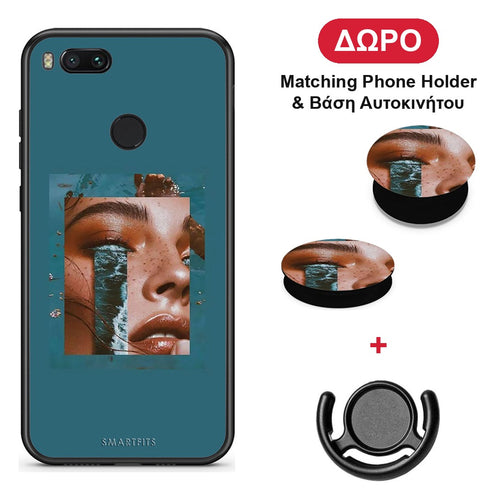Cry An Ocean - Xiaomi Mi A1 θήκη + Δώρο Phone Holder & Βάση Αυτοκινήτου