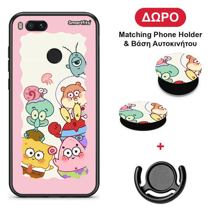Cute Companion - Xiaomi Mi A1 θήκη + Δώρο Phone Holder & Βάση Αυτοκινήτου