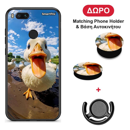 Duck Face - Xiaomi Mi A1 θήκη + Δώρο Phone Holder & Βάση Αυτοκινήτου
