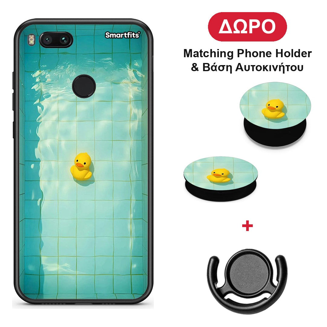 Yellow Duck - Xiaomi Mi A1 θήκη + Δώρο Phone Holder & Βάση Αυτοκινήτου