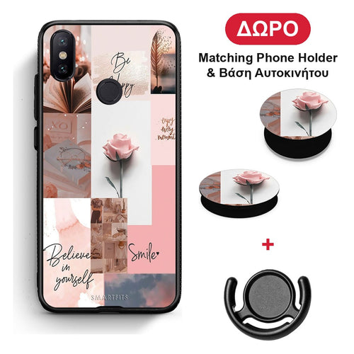 Aesthetic Collage - Xiaomi Mi A2 θήκη + Δώρο Phone Holder & Βάση Αυτοκινήτου