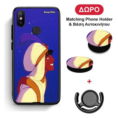 Alladin And Jasmine Love 1 - Xiaomi Mi A2 θήκη + Δώρο Phone Holder & Βάση Αυτοκινήτου