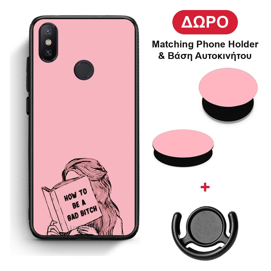 Bad Bitch - Xiaomi Mi A2 θήκη + Δώρο Phone Holder & Βάση Αυτοκινήτου