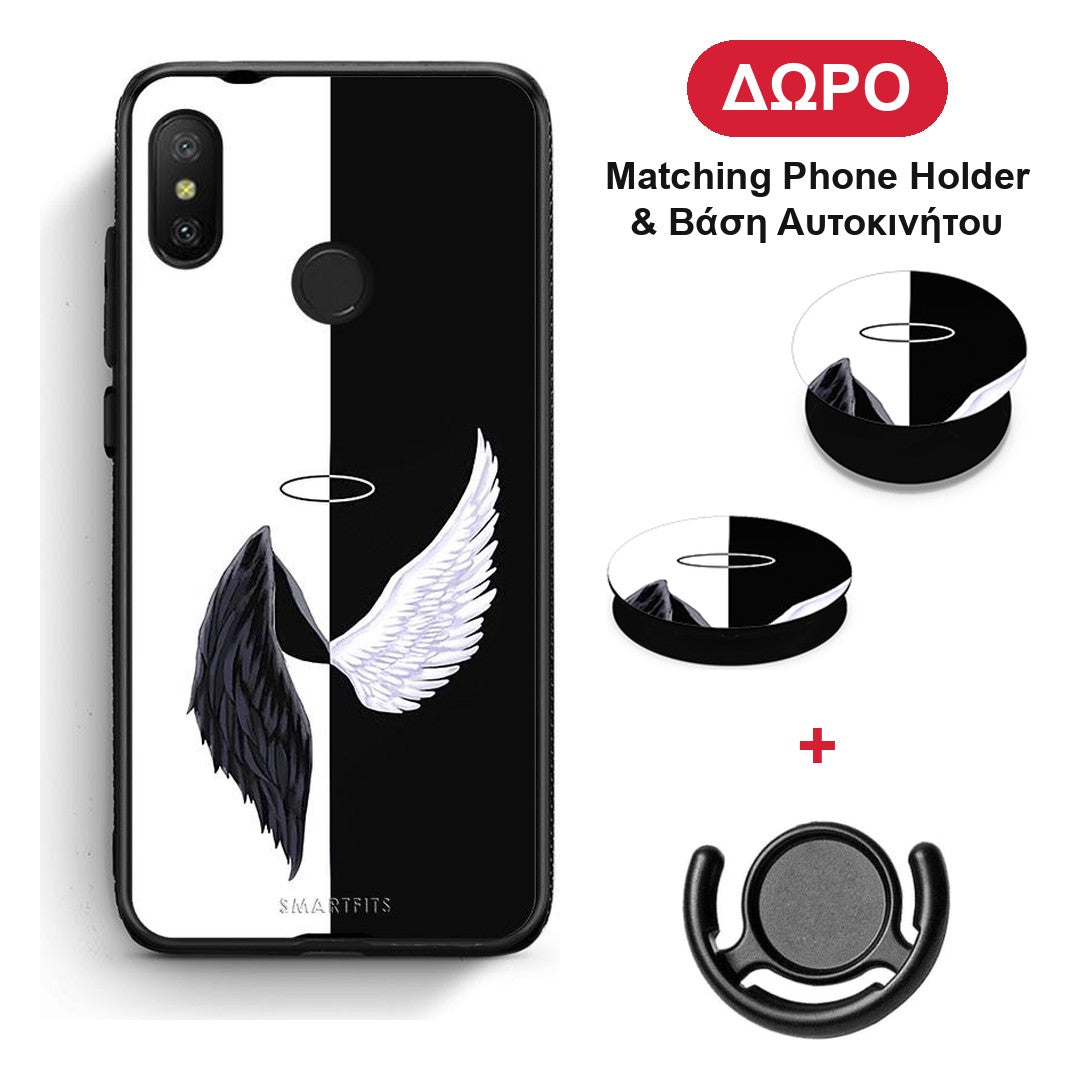 Angels Demons - Xiaomi Mi A2 Lite θήκη + Δώρο Phone Holder & Βάση Αυτοκινήτου