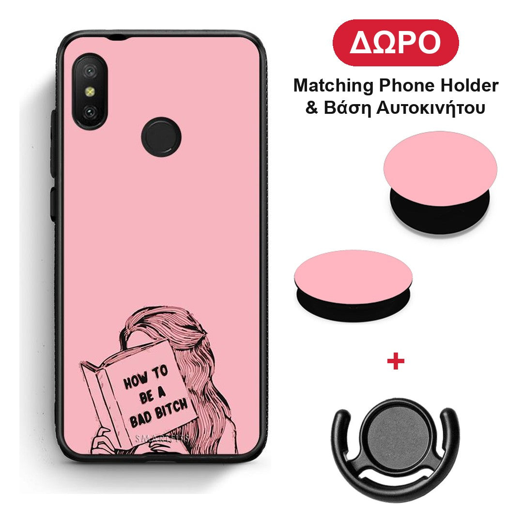 Bad Bitch - Xiaomi Mi A2 Lite θήκη + Δώρο Phone Holder & Βάση Αυτοκινήτου
