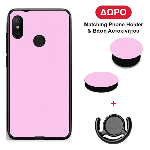 Cotton Candy Pink - Xiaomi Mi A2 Lite θήκη + Δώρο Phone Holder & Βάση Αυτοκινήτου