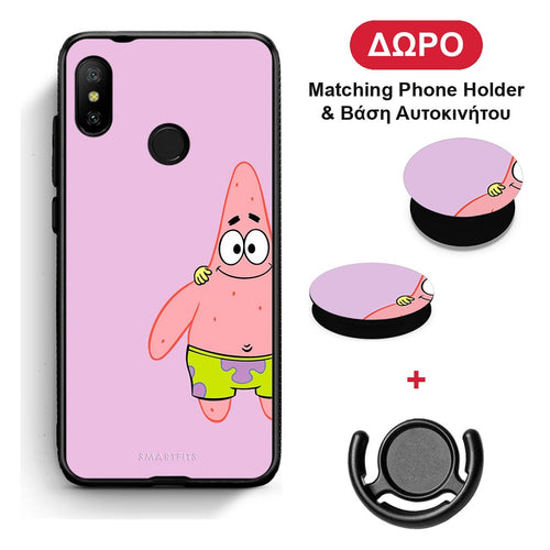 Friends Patrick - Xiaomi Mi A2 Lite θήκη + Δώρο Phone Holder & Βάση Αυτοκινήτου