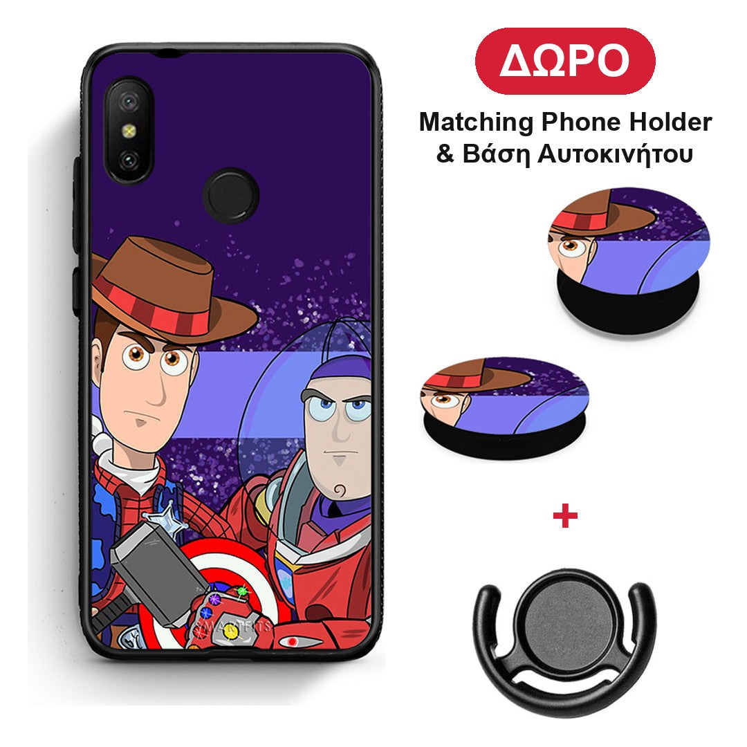 Infinity Story - Xiaomi Mi A2 Lite θήκη + Δώρο Phone Holder & Βάση Αυτοκινήτου