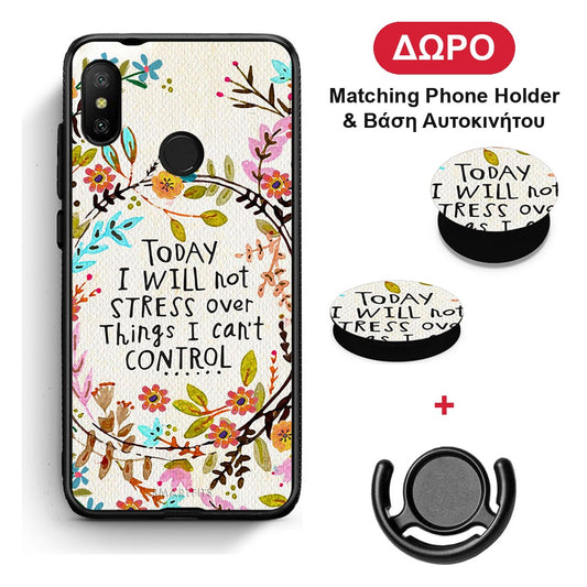 Stress Over - Xiaomi Mi A2 Lite θήκη + Δώρο Phone Holder & Βάση Αυτοκινήτου