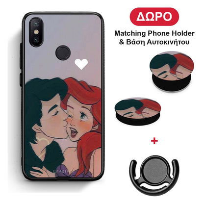 Mermaid Couple - Xiaomi Mi A2 θήκη + Δώρο Phone Holder & Βάση Αυτοκινήτου