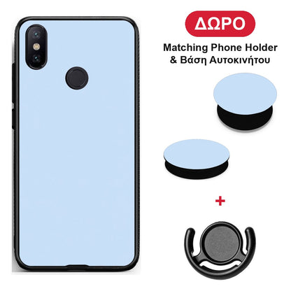 Powder Blue - Xiaomi Mi A2 θήκη + Δώρο Phone Holder & Βάση Αυτοκινήτου