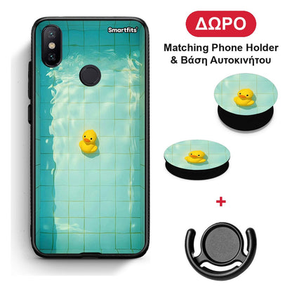Yellow Duck - Xiaomi Mi A2 θήκη + Δώρο Phone Holder & Βάση Αυτοκινήτου
