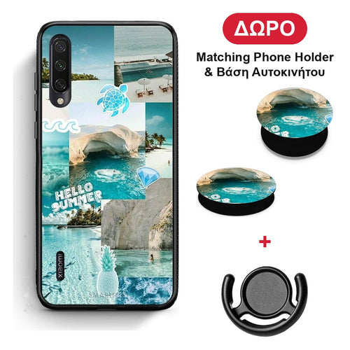 Aesthetic Summer - Xiaomi Mi A3 θήκη + Δώρο Phone Holder & Βάση Αυτοκινήτου