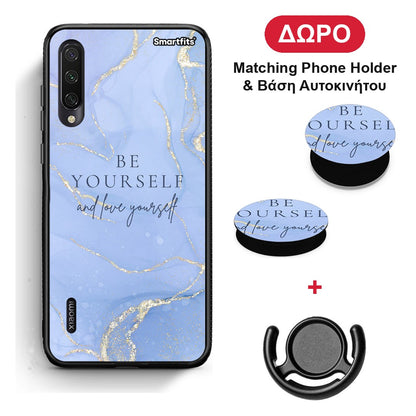 Be Yourself - Xiaomi Mi A3 θήκη + Δώρο Phone Holder & Βάση Αυτοκινήτου