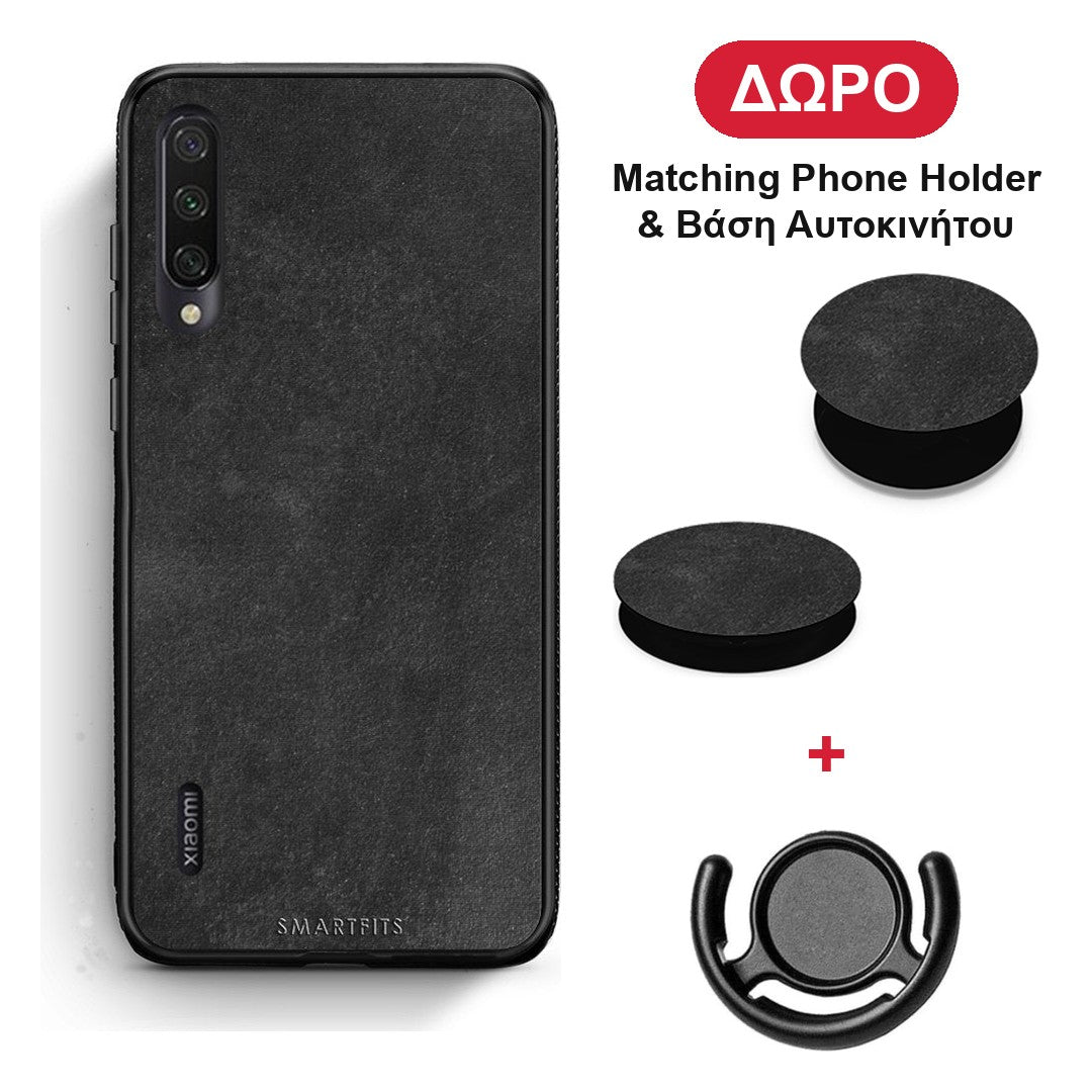Color Black Slate - Xiaomi Mi A3 θήκη + Δώρο Phone Holder & Βάση Αυτοκινήτου