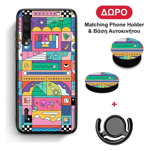 Bubbles Soap - Xiaomi Mi A3 θήκη + Δώρο Phone Holder & Βάση Αυτοκινήτου