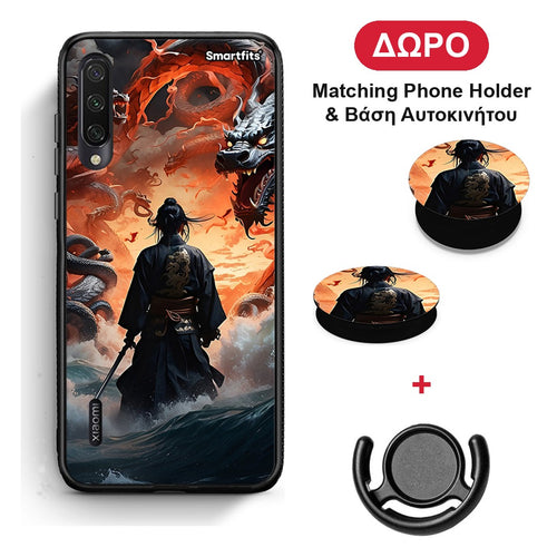Dragons Fight - Xiaomi Mi A3 θήκη + Δώρο Phone Holder & Βάση Αυτοκινήτου