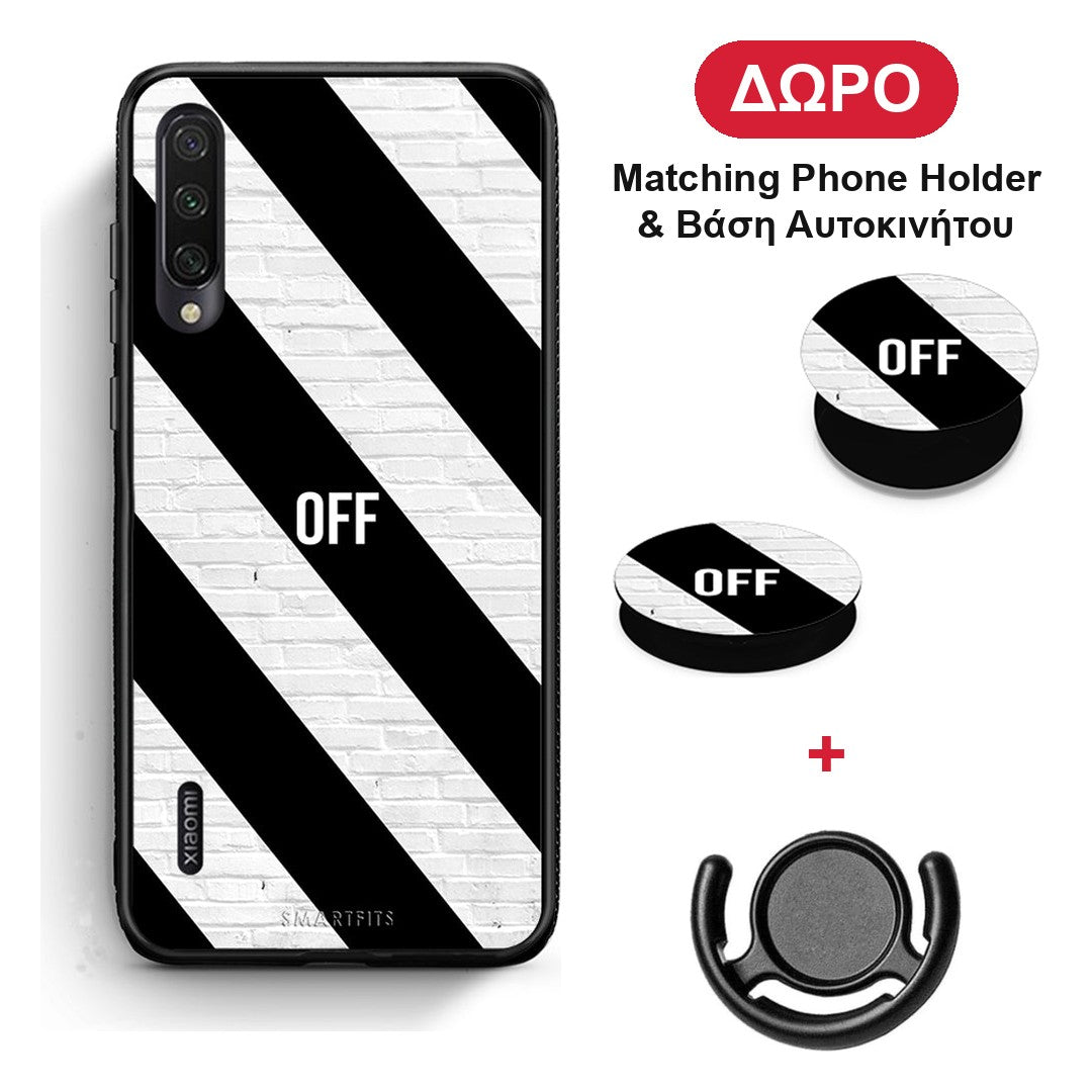 Get Off - Xiaomi Mi A3 θήκη + Δώρο Phone Holder & Βάση Αυτοκινήτου