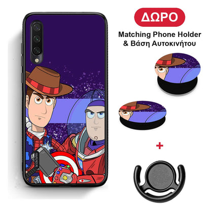 Infinity Story - Xiaomi Mi A3 θήκη + Δώρο Phone Holder & Βάση Αυτοκινήτου
