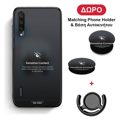 Sensitive Content - Xiaomi Mi A3 θήκη + Δώρο Phone Holder & Βάση Αυτοκινήτου