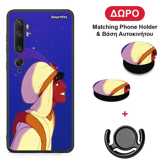 Alladin And Jasmine Love 1 - Xiaomi Mi Note 10 / 10 Pro θήκη + Δώρο Phone Holder & Βάση Αυτοκινήτου