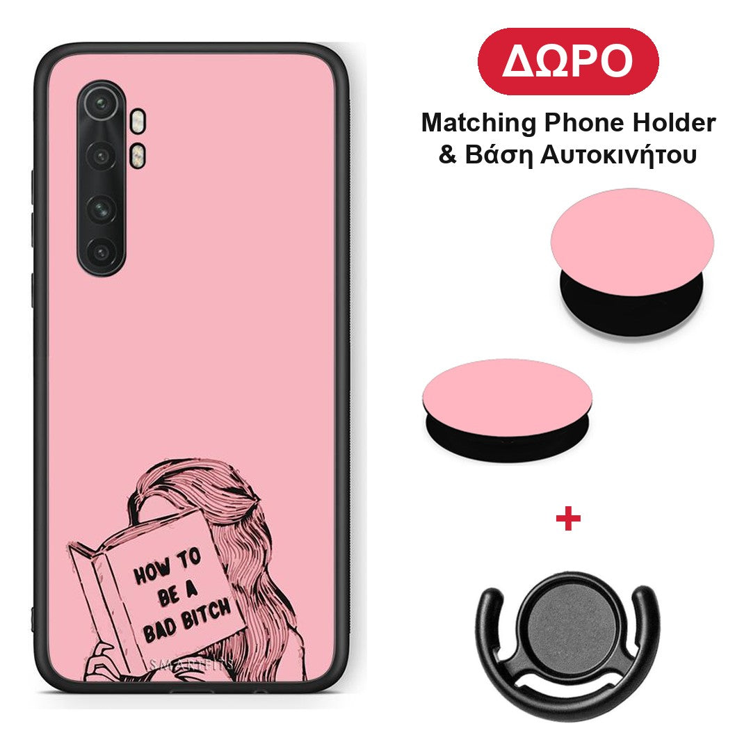Bad Bitch - Xiaomi Mi Note 10 / 10 Pro θήκη + Δώρο Phone Holder & Βάση Αυτοκινήτου