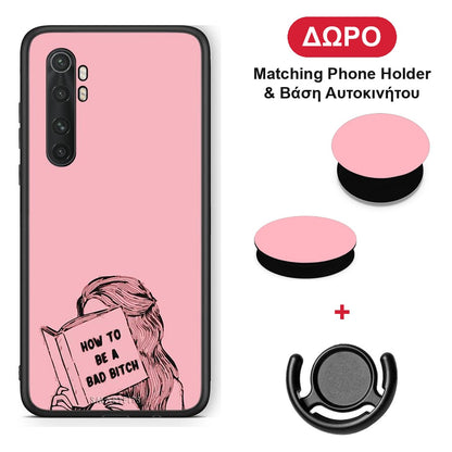 Bad Bitch - Xiaomi Mi Note 10 / 10 Pro θήκη + Δώρο Phone Holder & Βάση Αυτοκινήτου