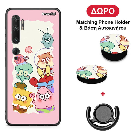 Cute Companion - Xiaomi Mi Note 10 / 10 Pro θήκη + Δώρο Phone Holder & Βάση Αυτοκινήτου