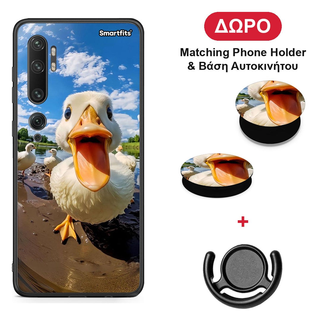 Duck Face - Xiaomi Mi Note 10 / 10 Pro θήκη + Δώρο Phone Holder & Βάση Αυτοκινήτου